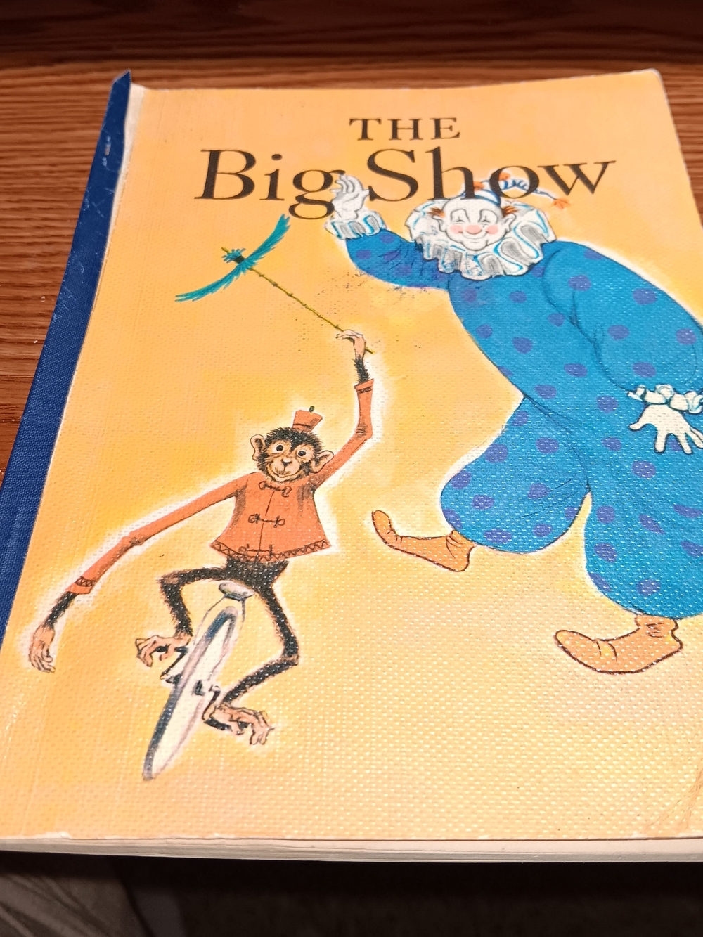 The Big Show Paul McKee 1966 4th Edition Illustrated Children's Book Houghton